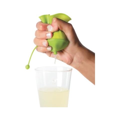 Lékué Exprimidor de cítricos de silicona verde Cover