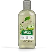 Dr Organic Aloe Vera Shampoo 265ml - Certified Organic Soothing Formula for All Hair Types, Natur...