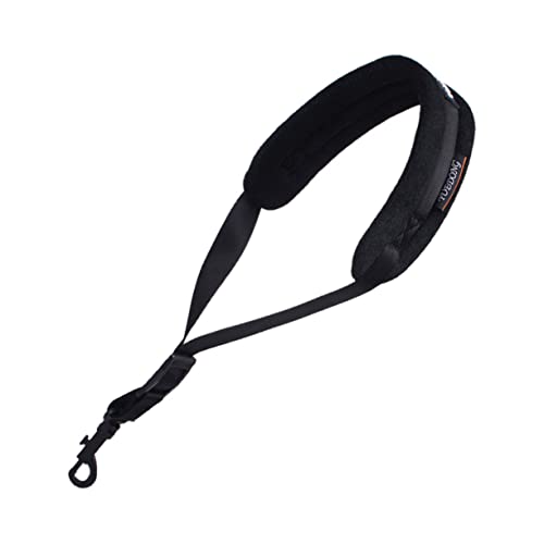 BESTonZON Saxophone Strap for Sax Wide Thick Neck Shoulder Suspender Breathable Material Strong Stitching Closed Hook