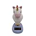 Produktbild DreamJ Solar Dancing Toy Animal Solarbetriebene Tanzpuppen Swinging Animated Bobble Tänzerin Auto Decor (Einhorn)