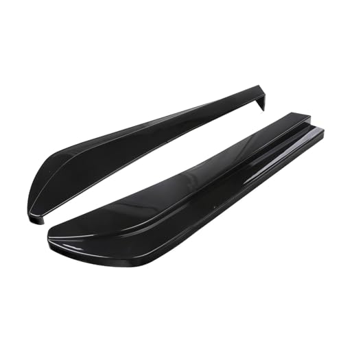 Difusor de parachoques trasero universal con kit divisor y protector canard para coche 1