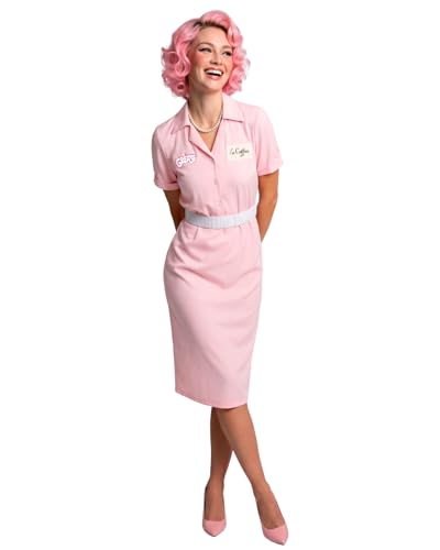 Funidelia | Disfraz de Frenchy   Grease para mujer Años 50: Rock & Roll & Pink Ladies   Disfraz para adultos y divertidos accesorios para Fiestas, Carnaval y Halloween   Talla S