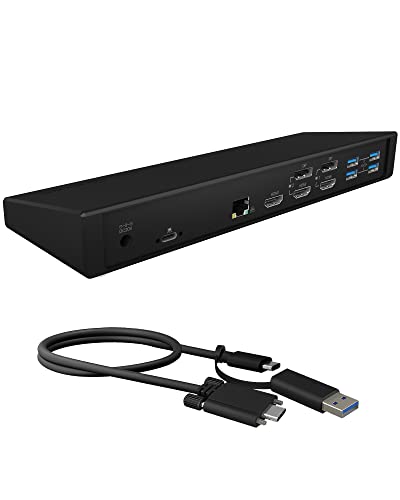 Docking Station USB-C 11-in-1 ICY BOX - Per 2 Monitor, 4K, Ethernet, 60W - Foto 10