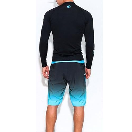 Zipper Wetsuit Men's Long Sleeve Surf Suit Sun Protection Swimsuit Snorkeling3