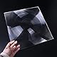 1 Stück, Groß Solar Quadrat 300 * 300mm Fresnellinse, Brennweite 600mm, Dicke 2mm