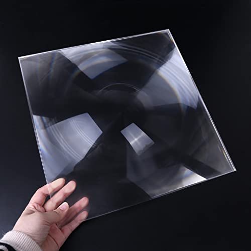 Sankuai 1 Pièce, Grande du Soleil Carré 300 * 300mm La Lentille Fresnel, Distance Focale 600mm, Épaisseur 2mm