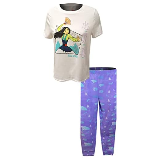 Disney Mulan Bold Spirit - Pijama deportivo para mujer, P rpura, M