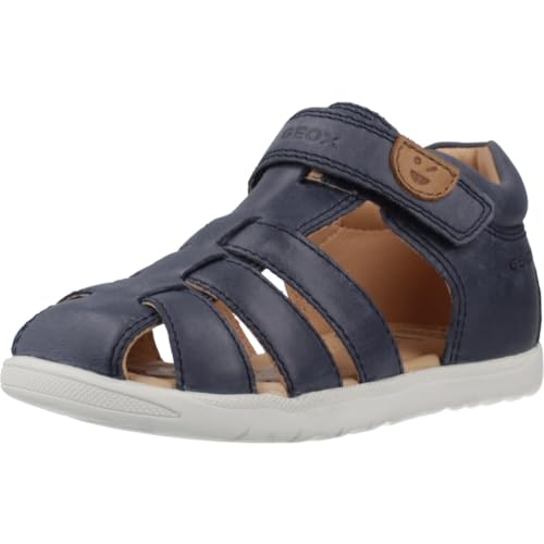Geox Bébé garçon B Sandal Macchia Boy, Bleu Marine, 23 EU