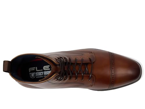 Stacy Adams Men's Henry Cap Toe Lace-Up Boot Fashion, Tan, 11.52