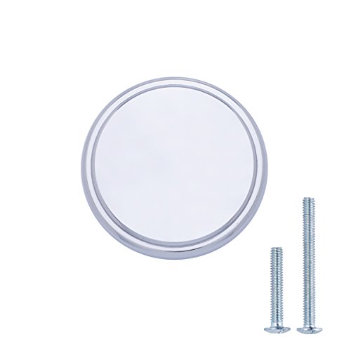 AmazonBasics Bouton placard 1.52" chrome poli