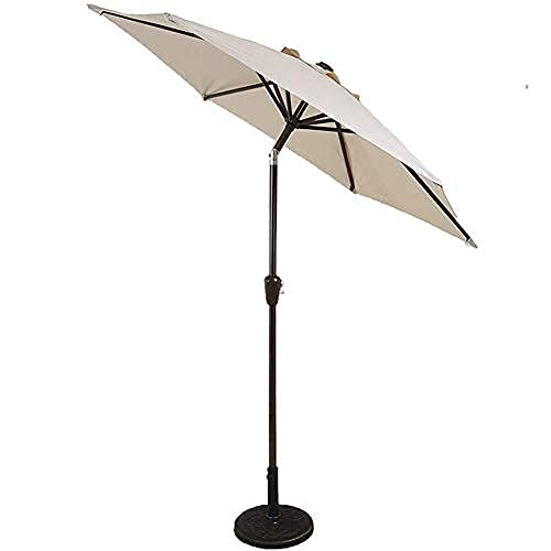 Parasol ogrodowy Parasol ogrodowy Parasol ogrodowy Parasol ogrodowy 7 stóp Parasol ogrodowy - zewnętrzny ogrodowy Parasol stołowy z regulacją nachylenia, tkanina odporna na blaknięcie, wiatr V