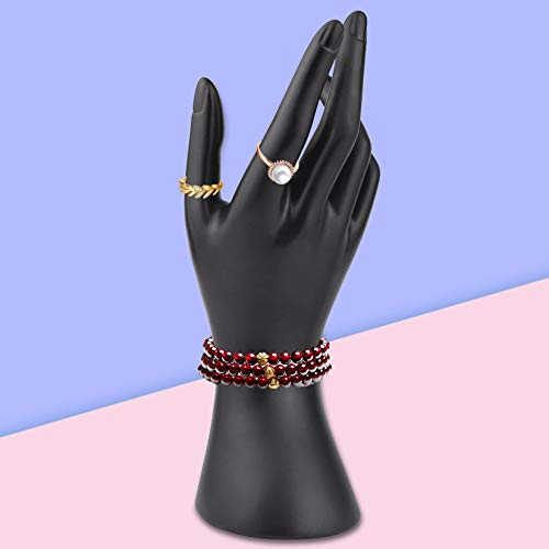 2 Pieces Female Mannequin Hand Jewelry Display Holder Stand Support for Bracelet Necklace Ring