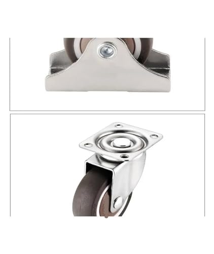 Roulette directionnelle plate silencieuse pour petit tatami et tiroir - 5