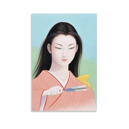 ��� �ߓc��Y�̔��l�� ���m ���� ���w �|�X�^�[ (5) �p�l�� �ǃA�[�g ���_�� ���r���O �x�b�h���[�� ��������16x24inch(40x60cm)