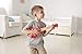 Hape Mini Band Instrument Set | Five Piece Wooden Instrument Music Set for Kids, Red