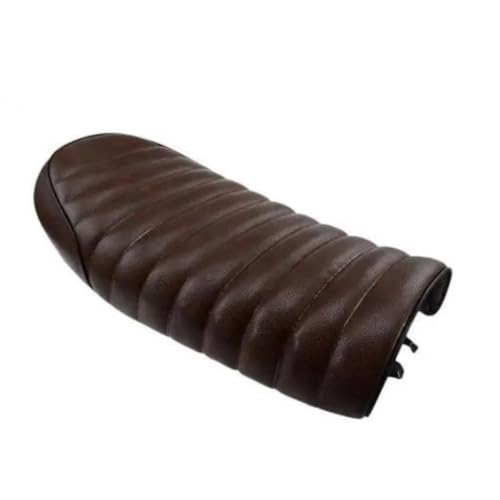 Asiento clásico de motocicleta negro plano para motos series GR GS y TU