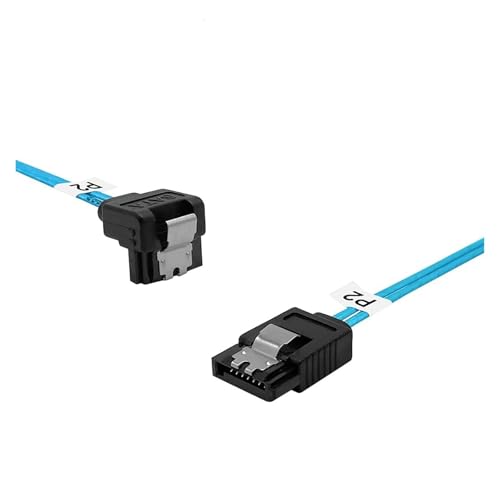 Cable SATA 12Gbps ángulo derecho 0.5 m set 6 piezas miniatura 3