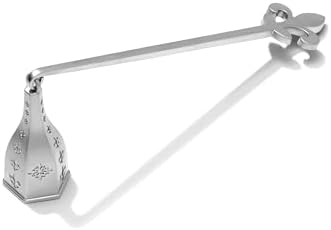 Candle Snuffer Pewter Finish with Fleur de Lis Design by Wickman