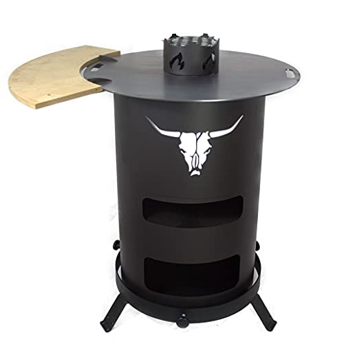 Fasserhöhung für 200l Fass Feuertonne Stahlfass Metallfass hitzebeständig #209-4