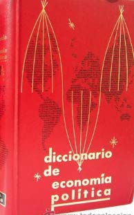 Paperback Diccionario de Economía Política Tomo I Book