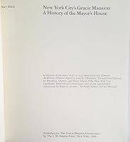 New York City's Gracie Mansion 0961372915 Book Cover