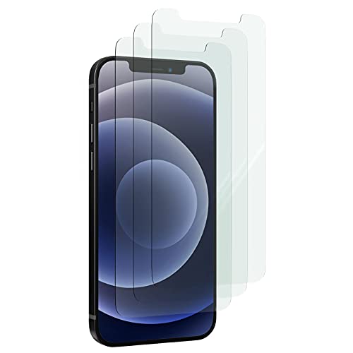 TRMTECH (3 Pack) Tempered Glass Screen Protector For iPhone 12, iPhone 12 Pro, iPhone 11, iPhone XR (10R) - Case Friendly, Easy Install, No Bubbles, Clear, Glass Film Cover, In Retail Box (6.1  Inch)