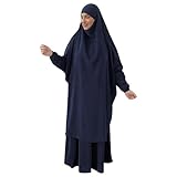 Tissu confortable: La robe de prière musulmane est faite de matériau en polyester, qui est douce au toucher et respirant, garantissant que vous êtes à l'aise tout au long de la cérémonie de prière.