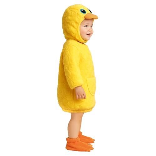 Disfraz de Pato de Peluche para Bebés y Niños miniatura 6