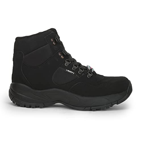 Image of Liberty Freedom EVREST-PRM Black Casual Lacing Shoes for Men - 11