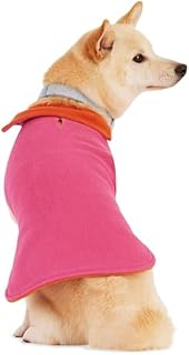 YOULY Cozy Coat for Dogs, Small/Medium, Pink