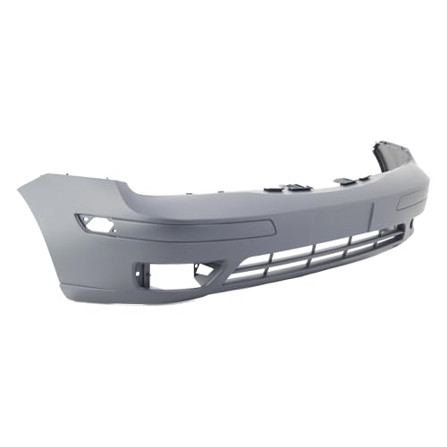 Image of FitParts Compatible with Ford Focus 2005-2007 Front Bumper Cover | Primed, With Fog Light Holes, Sedan /Wagon, Ready to Paint, OEM 6S4Z17D957DA, FO1000572