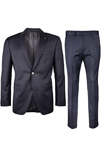 Roy Robson Herren Anzug Regular Fit 2-teilig aus Schurwolle Super'150...
