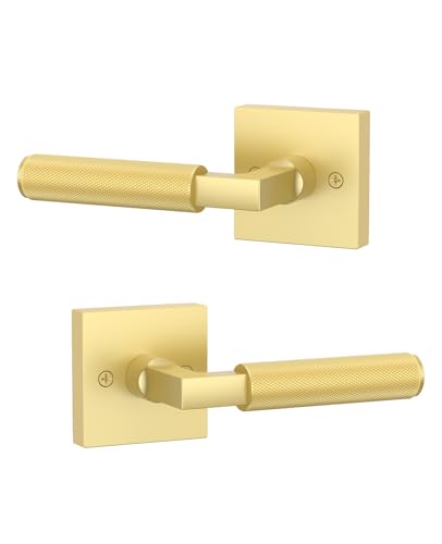 Poignée de porte factice dorée brossée : la solution idéale pour moderniser vos placards - 2