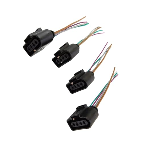 Arnés de cableado de bobina de encendido 1J0973724 para VW Beetle, Golf MK4 y Bora, 4 piezas