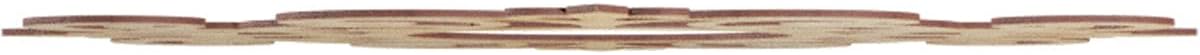 Ekena Millwork 40"OD x 13"ID x 3/8"T Dijon Wood Fretwork Pierced Ceiling Medallion, Birch