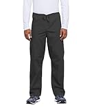 Cherokee Workwear Scrubs Unisex Cargo Pant, Pewter, Large/Short