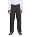 Cherokee Originals Unisex Drawstring Cargo Scrubs Pant, Pewter, Medium