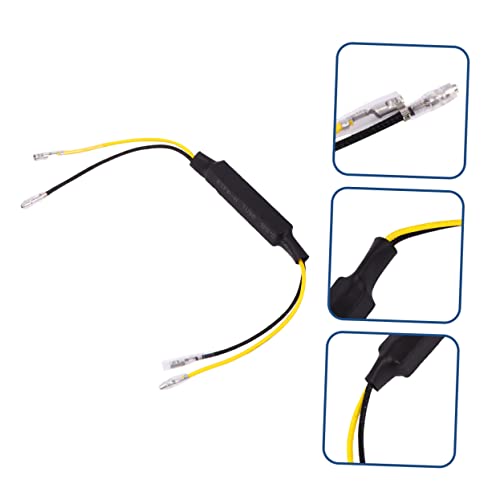 FAVOMOTO 4Pcs Decodificador Faróis Lâmpadas LED Lâmpada LED Piscas De Motocicleta Resistores Decodif