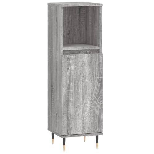 Muebles de baño de 3 piezas en gris Sonoma para organizar tu hogar con estilo 7
