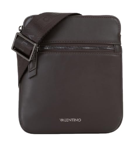 Sac Valentino Horizon Moro en cuir marron foncé luxe