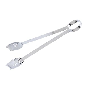 KitchenCraft Kitchen Tongs, Stainless Steel for Frying, Grilling and Cooking, 24 cm (9½”)