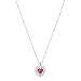 Produktbild Swarovski One Anhänger, Rot, Rhodiniert