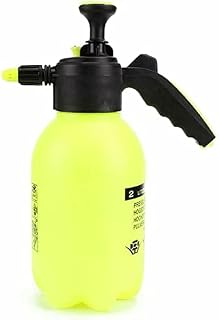 2L Portable Pressure Spray Bottle with Adjustable Nozzle  Hand Pump Garden Water Sprayer  Chemical Weed Killer Hand Held Lawn Plant Sprayer  Heavy Duty Material  Small Compact
