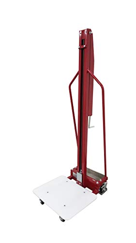 Pake Handling Tools - Winch Stacker, Manual Work Positioner Lift Truck - Steel Lightweight and Easily Maneuverable Lift with 440 lbs Capacity - Thumbnail 3