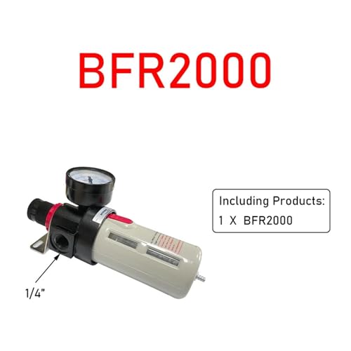 Filtre régulateur source d'air BFR2000 1/4 avec finition de précision - 2