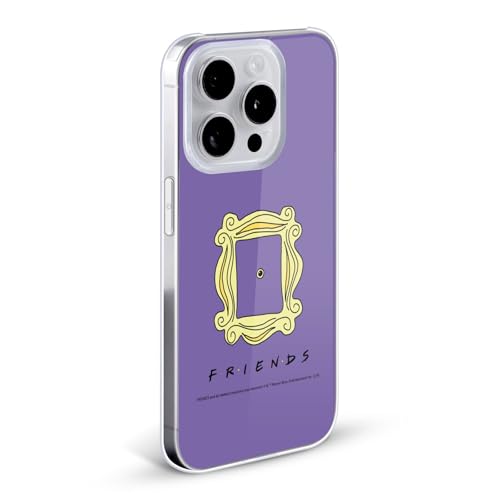 Head Case Designs HC-IPH15PMAX-FRNDICO-PEE Officially Licensed Friends Tv Show Peephole Frame Iconic Hard Back Case Compatible thumb #1