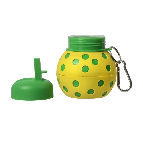 Bouteille d'eau pliable silicone boule de cornichon gourde sport pliable