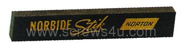 3 x 1/2 x 3/16'' - Norbide Rectangular Wheel Dressing Stick
