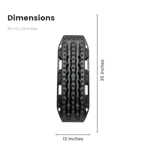 MaxTrax LITE Vehicle Recovery Boards (Black)