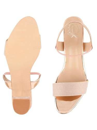 Image of Shoetopia Women's Flat Sandal, 3, Gold